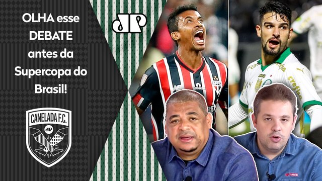 Cara, hoje FICOU CLARO que o Palmeiras contra o São Paulo na Supercopa vai... OLHA ESSE DEBATE!