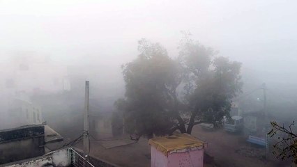 जयपुर में फिर पलटा मौसम, सर्द हवाओं ने ठिठुराया