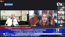 Vladimiro Montesinos fue condenado a 19 años y 8 meses de prisión por Caso Pativilca