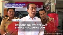 Respons Singkat Presiden Jokowi Terkait Kritikan Sivitas Akademika UGM Lewat Petisi Bulaksumur