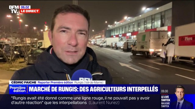 Après l'infiltration de Rungis, le calme est revenu aux abords du marché dans le Val-de-Marne