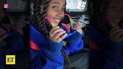 North West Collabs With Dad Kanye on Ms. Westie Music Video