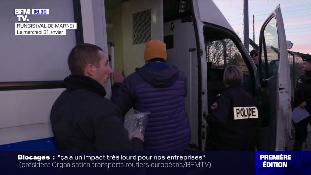 Crise agricole: plus d'une centaine d'agriculteurs placés en garde en vue mercredi, après une tentative d'intrusion à Rungis