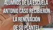 Alumnos de la escuela Antonio Caso, recibieron un renovado plantel. Todo gracias al programa de reconstrucción de escuelas en Jalisco #TuNotireel
