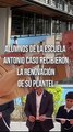 Alumnos de la escuela Antonio Caso, recibieron un renovado plantel. Todo gracias al programa de reconstrucción de escuelas en Jalisco #TuNotireel