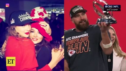 What Taylor Swift Said to Travis Kelce After His AFC Championship Win
