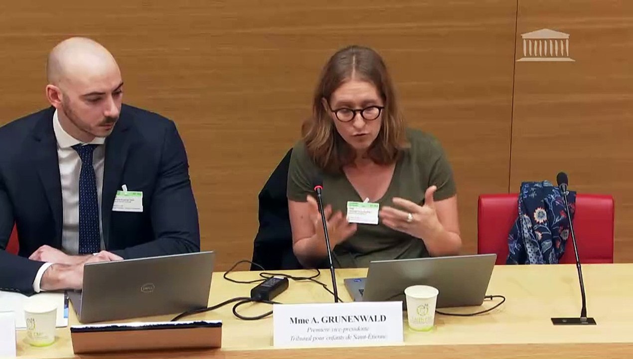 Délégation aux droits des enfants : Table ronde des représentants des magistrats autour de la prise en charge judiciaire des violences commises sur mineurs - Mercredi 31 janvier 2024