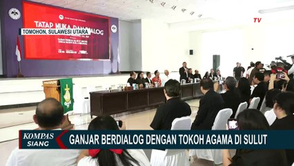 Télécharger la video: Kampanye Pemilu 2024, Ganjar Pranowo Berdialog dengan Tokoh Agama di Sulut