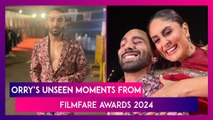 Orry Shares Unseen Moments With Renowned Bollywood Celebrities From The 2024 Filmfare Awards!