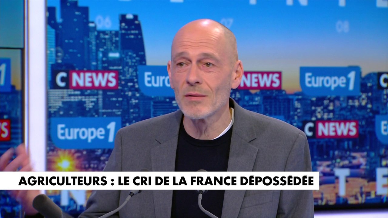 Christophe Guilluy : «Il y a une crise agricole liée aux normes européennes que subissent les paysans. Ce sont des normes imposées par des gens qui ne s'imposent aucune norme»
