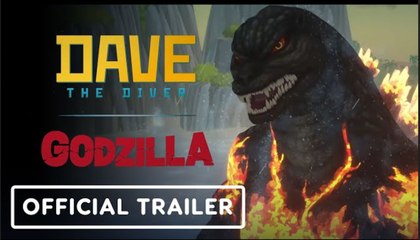 Dave the Diver | Official'Godzilla' Announcement Trailer - State of Play 2024