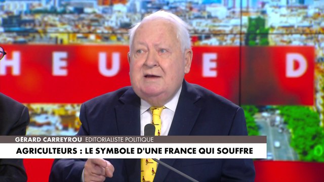 Gérard Carreyrou : «Il y a eu comme d'habitude le en-même-temps gouvernemental. On a dit aux policiers, laissez, c'est des braves gens , et puis tout d'un coup on serre la vis»