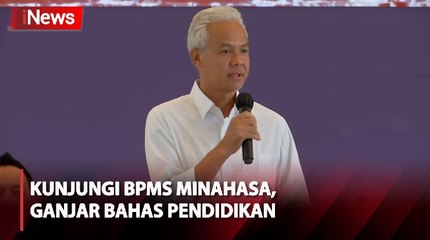 Bertemu BPMS Minahasa, Ganjar Bahas soal Pendidikan