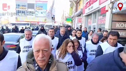 'Büyük Özgürlük Yürüyüşü' Van'da başladı