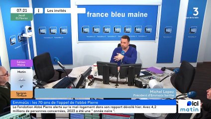 Les 70 ans de l'appel de l'Abbé Pierre en Sarthe