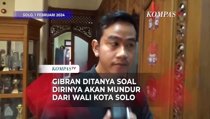 Respons Gibran Ditanya Apakah Akan Mundur dari Wali Kota Solo