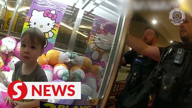 Australian police rescue boy stuck inside Hello Kitty claw machine