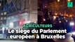 Bruxelles et le Parlement européen paralysés par un millier de tracteurs