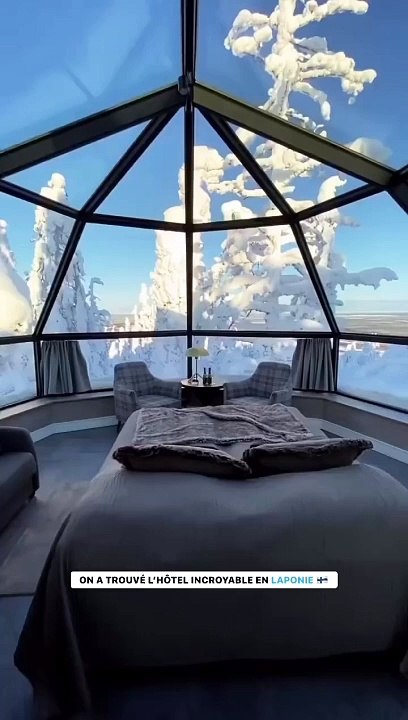 Un magnifique hôtel en Laponie