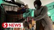 Japan quake survivor finds pet-friendly shelter after sleeping in car for month