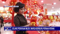 Pasar Atom Surabaya Diserbu Warga Belanja Perlengkapan Imlek!