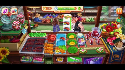 [Miniriceto]Game Play _ Crazy Diner -Mango Sticky Rice- Lv 1242-1245
