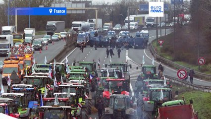 'Ursula, we are here!': European farmers' anger reaches Brussels to protest at EU summit