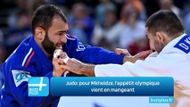 Judo: pour Mkheidze, l'appétit olympique vient en mangeant