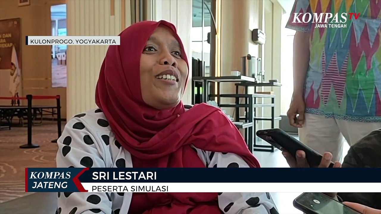 Simulasi Pencoblosan, Warga Disabilitas Keluhkan Posisi Kotak Suara