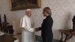 Yolanda Díaz visita al Papa Francisco