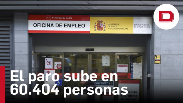El paro sube en 60.404 personas en un enero en el que se destruyeron 231.250 empleos