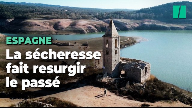 En Catalogne, la pire sécheresse depuis un siècle fait resurgir un village du XIe siècle