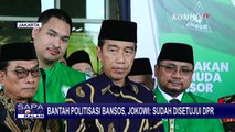 Bantah Politisasi Bansos BLT Jelang Pilpres, Jokowi: Sudah Disetujui DPR