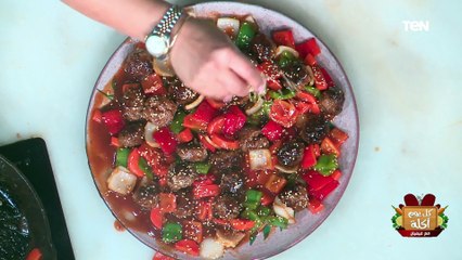 طريقة عمل "كفتة سويت آند سور" و "نودلز" | كل يوم أكلة