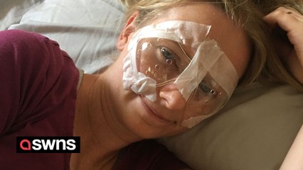 Woman left with 'constant pain' and £25k medical bill after laser eye surgery