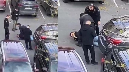 ABD Konsolosluğu'nda hareketli dakikalar