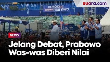 Jelang Debat Kelima Pilpres, Prabowo Was-was Diberi Nilai Lagi Oleh Paslon Lain