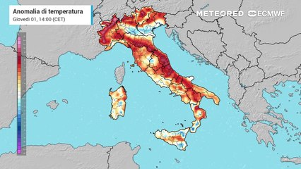 ANOMALIA TERMICA ITALIA