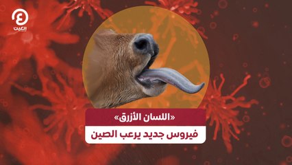 «اللسان الأزرق» فيروس جديد يرعب الصين