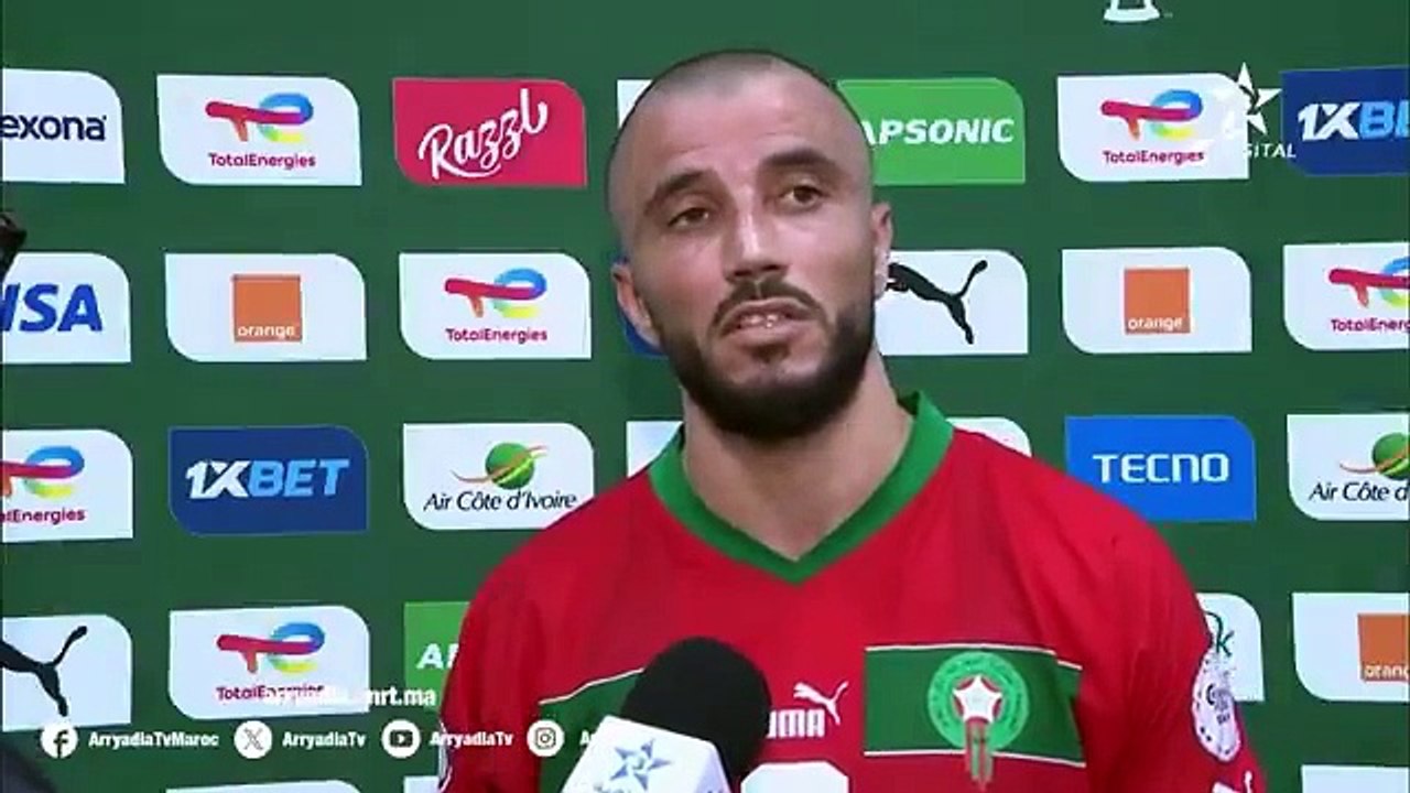 Romain Saïss réagit suite à l'élimination du Maroc à la CAN 2023