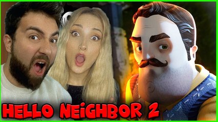 KOMŞUMUN YENİ SIRRI ORTAYA ÇIKIYOR | HELLO NEİGHBOR 2 | HAN KANAL KÜBRA NİSA