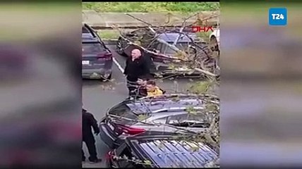 ABD İstanbul Başkonsolosluğu'nda hareketli dakikalar