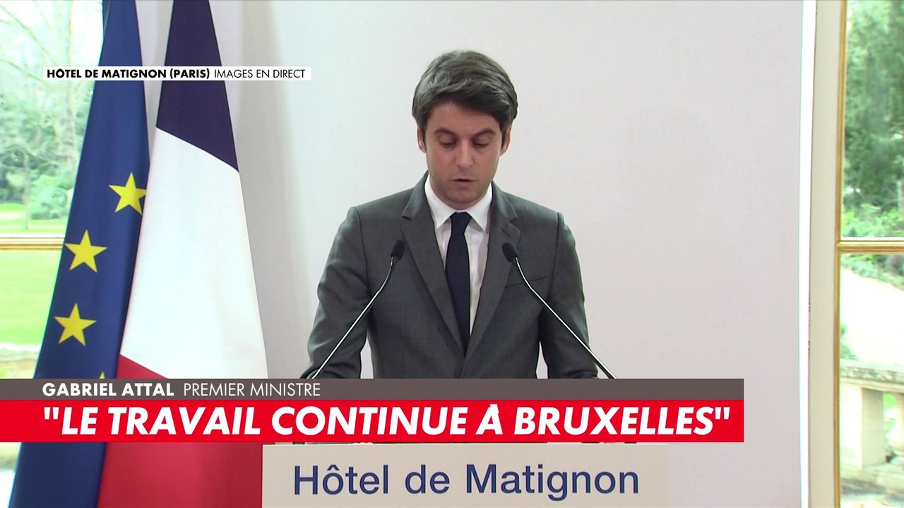 Gabriel Attal : «Sur la trésorerie de nos agriculteurs, l'État a été trop lent dans le versement de certaines aides, alors partout, nous accélérons. Je pense aux aides urgences, aux remboursements TICPE et évidemment à la viticulture»