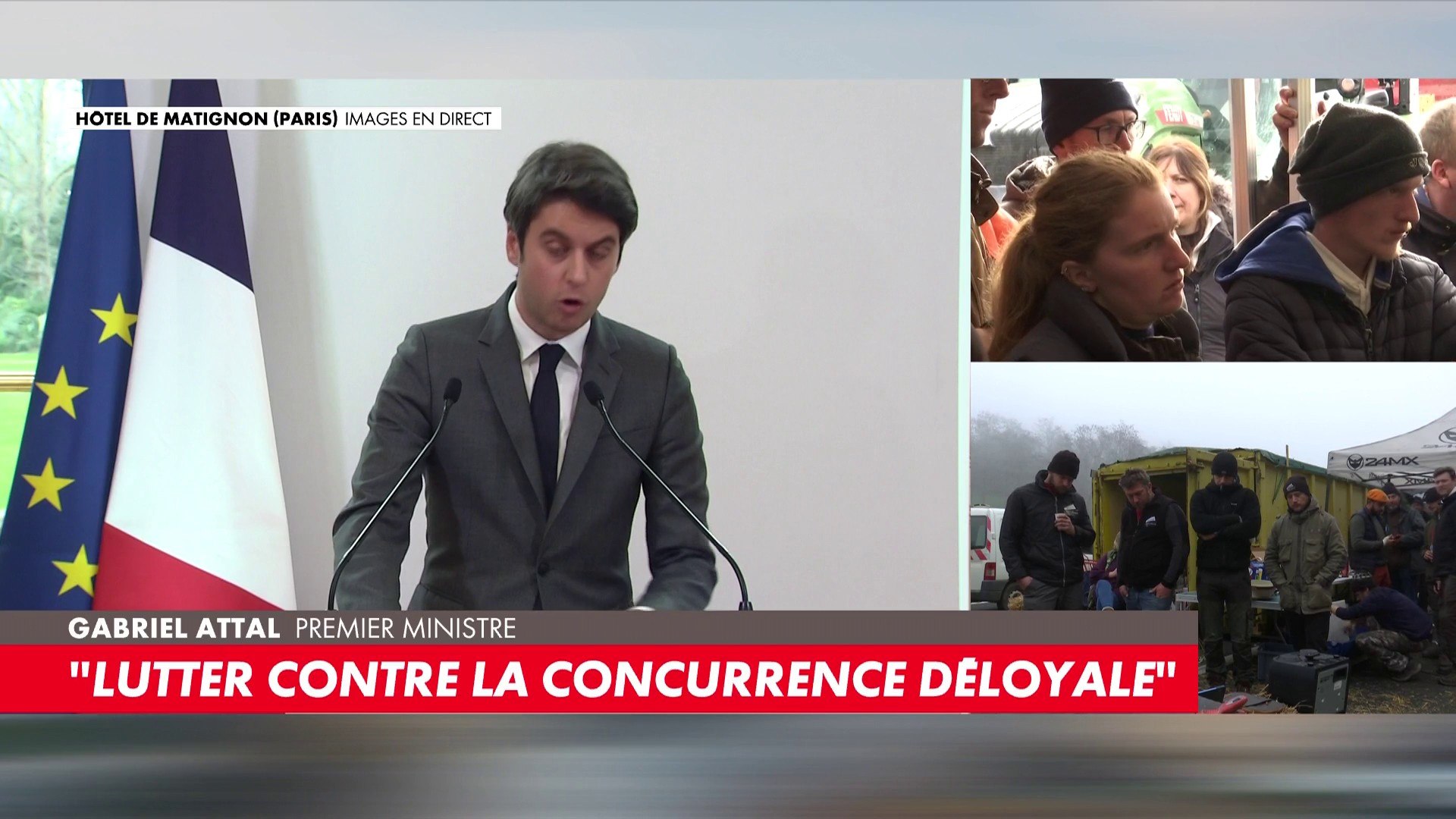 Gabriel Attal : «Nous inscrirons l’objectif de souveraineté alimentaire dans la loi»