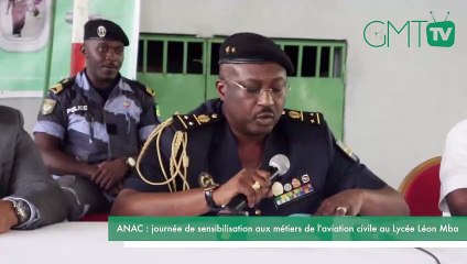 [#Reportage] ANAC - journée de sensibilisation aux métiers de l'aviation civile au Lycée Léon Mba