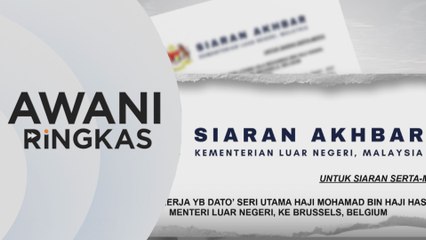 AWANI Ringkas: Lawatan Kerja | Pelancongan