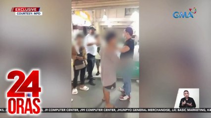 Magkasintahan, ninakawan ng 2 de-bisikletang salarin habang nasa parke | 24 Oras