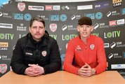 Luke O'Donnell signs first professional contract with Derry