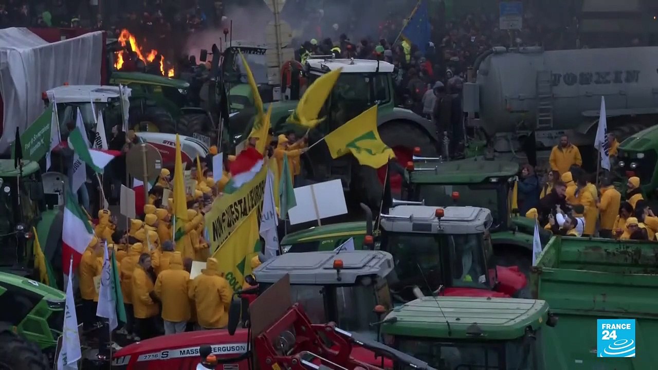 Agricultores presionan a los líderes europeos a encontrar una solución ...