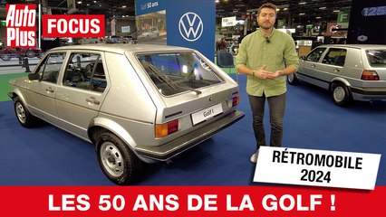 La VOLKSWAGEN GOLF fête ses 50 ANS ! - Rétromobile 2024